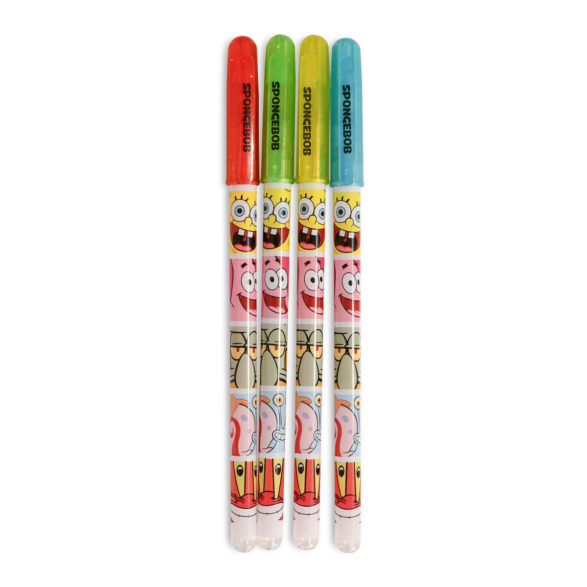 Produktbild SpongeBob - Friends Gelpennor 4-pack