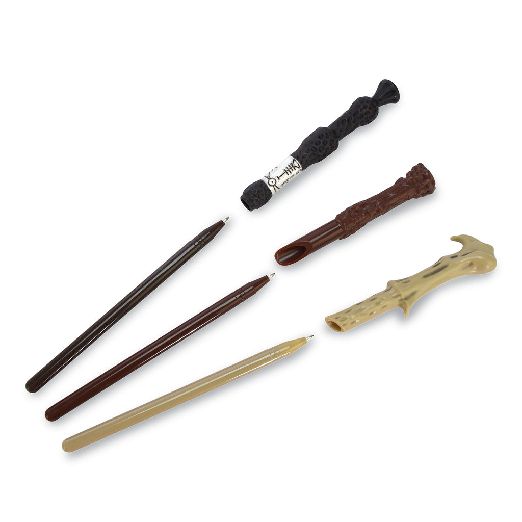 Produktbild Harry Potter - Hogwarts Trollstav Pennset, 3-pack