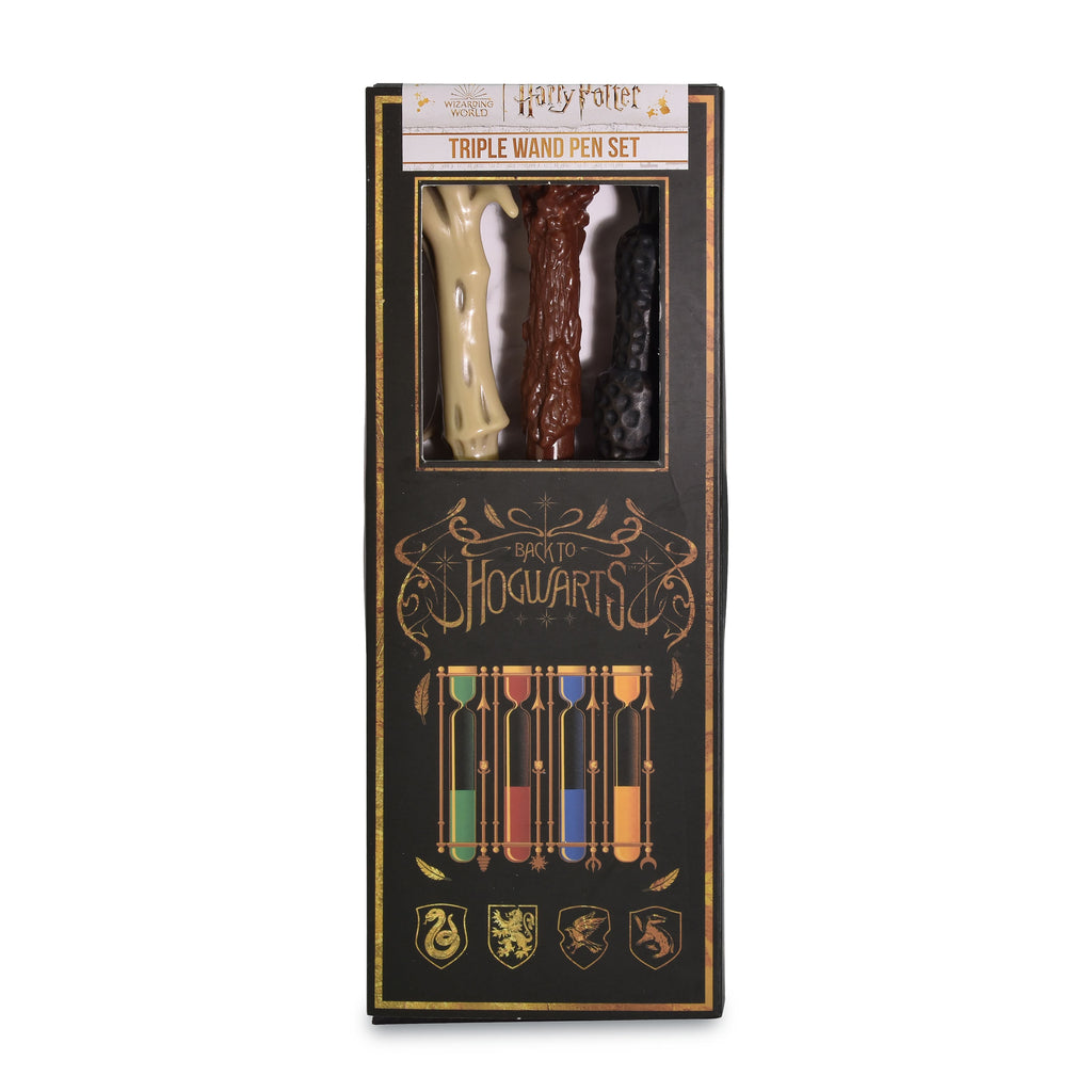 Produktbild Harry Potter - Hogwarts Trollstav Pennset, 3-pack