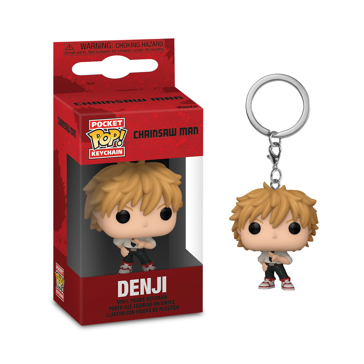 Produktbild Chainsaw Man - Denji Funko Pop nyckelring