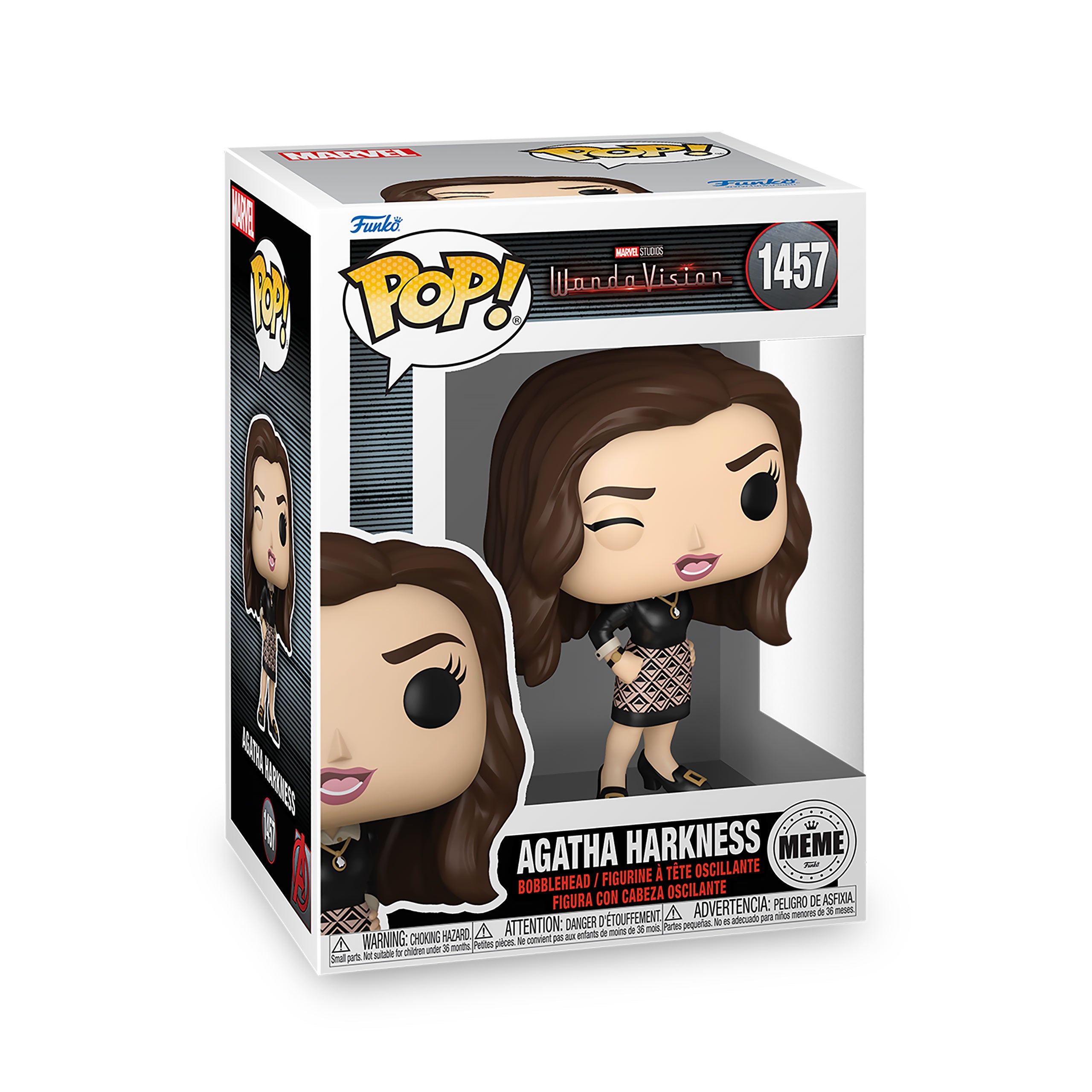 Produktbild WandaVision - Agatha Harkness​ Funko Pop Meme-vickningsfigur