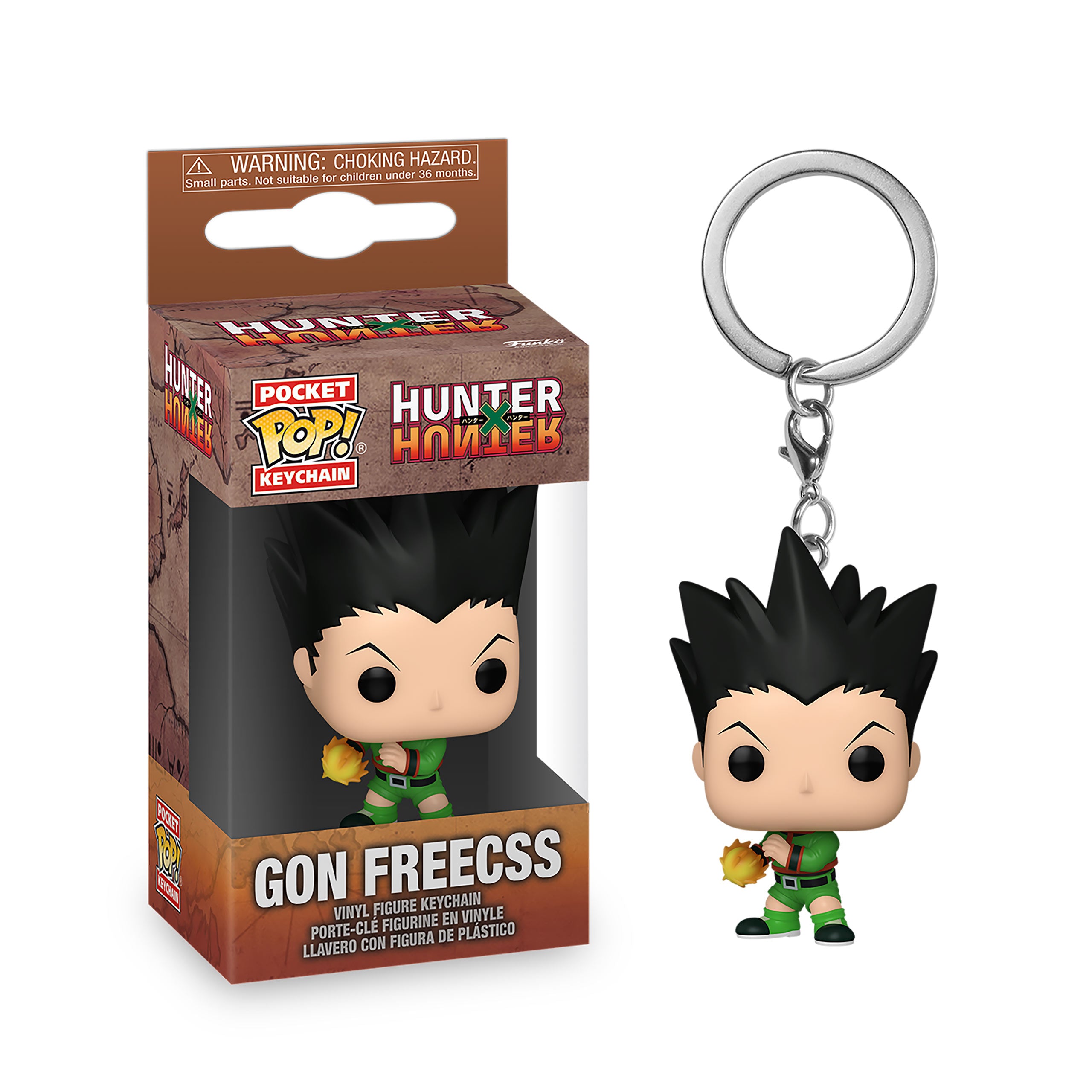 Produktbild Hunter x Hunter - Gon Freecss Funko Pop Nyckelring