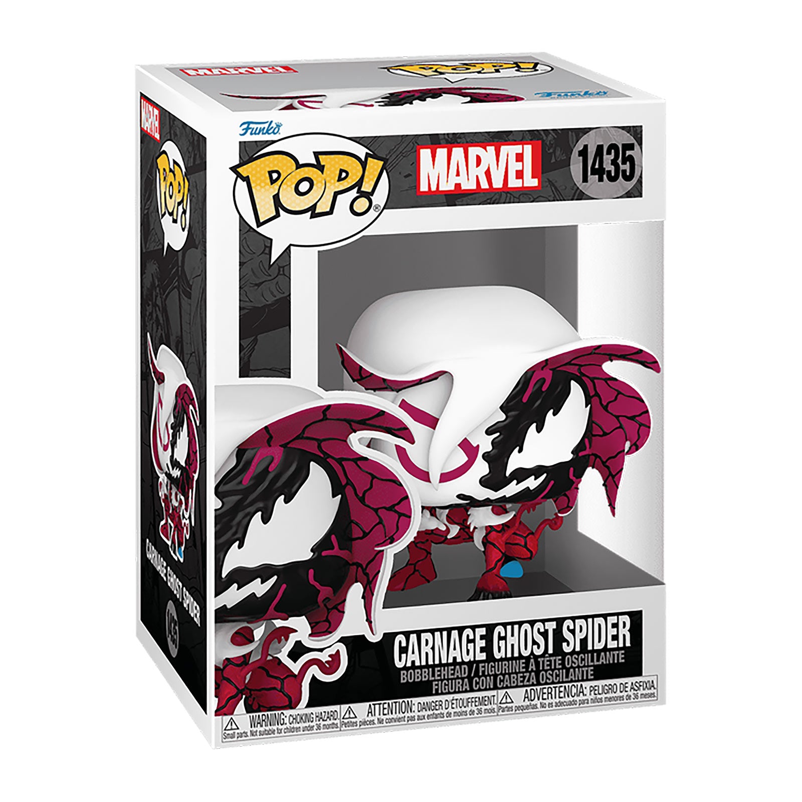 Product image Marvel - Carnage Ghost Spider​ Funko Pop Bobblehead Figure