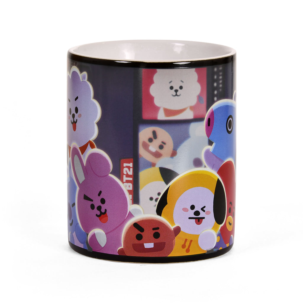 Produktbild BT21 Times Square Termoeffekt Mugg - Line Friends