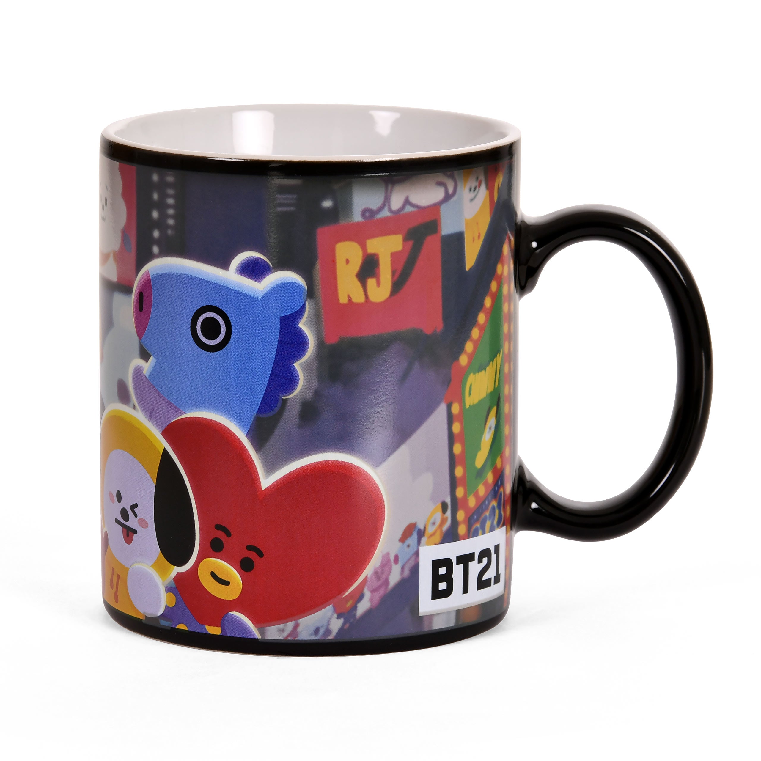 Produktbild BT21 Times Square Termoeffekt Mugg - Line Friends