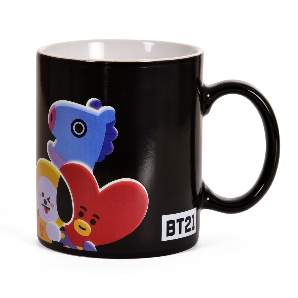 Produktbild BT21 Times Square Termoeffekt Mugg - Line Friends