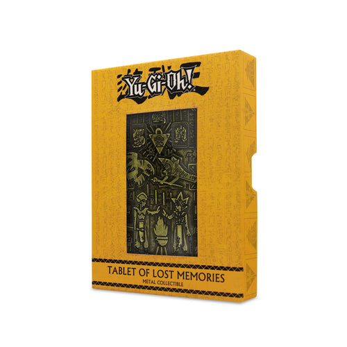 Produktbild Yu-Gi-Oh! - Replika av metalltacka Tablet of Lost Memories, begränsad utgåva