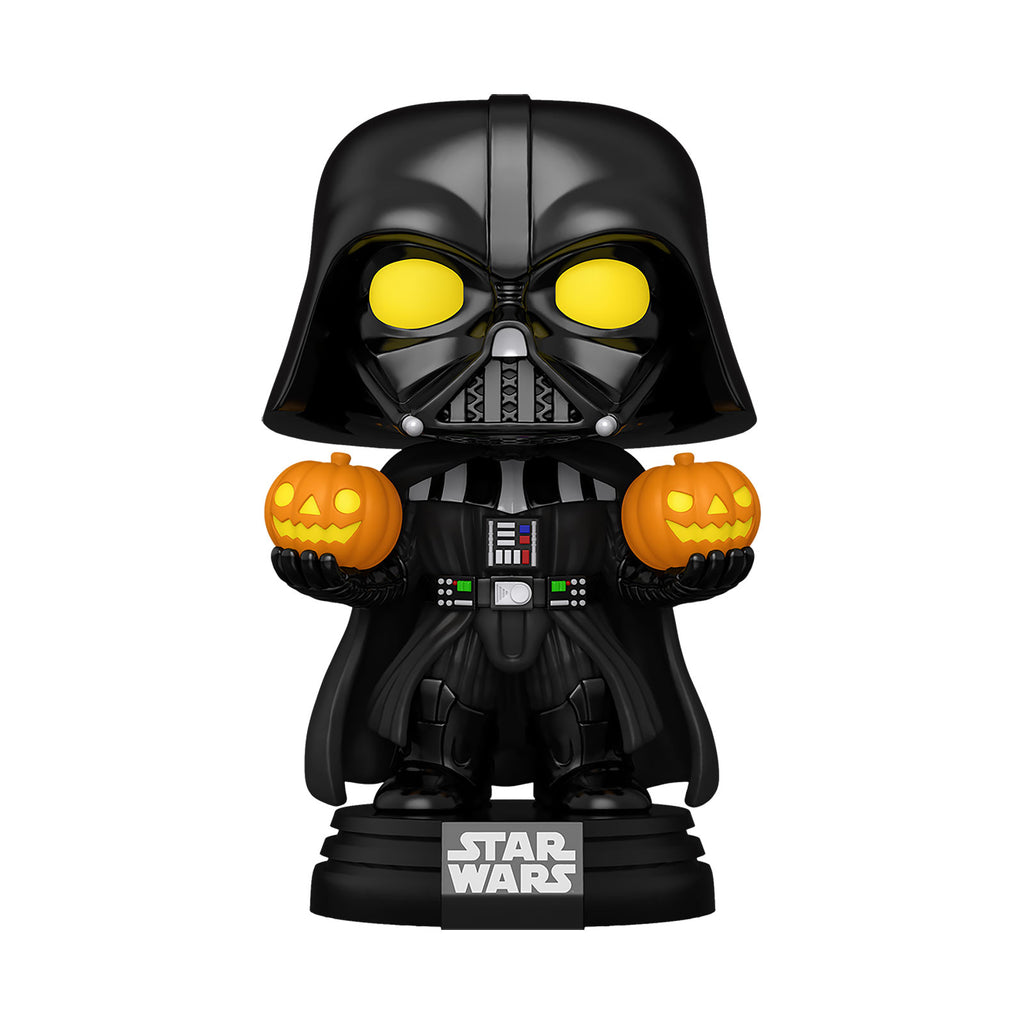Produktbild Star Wars - Darth Vader Funko Pop vickande huvud-figur med ljus