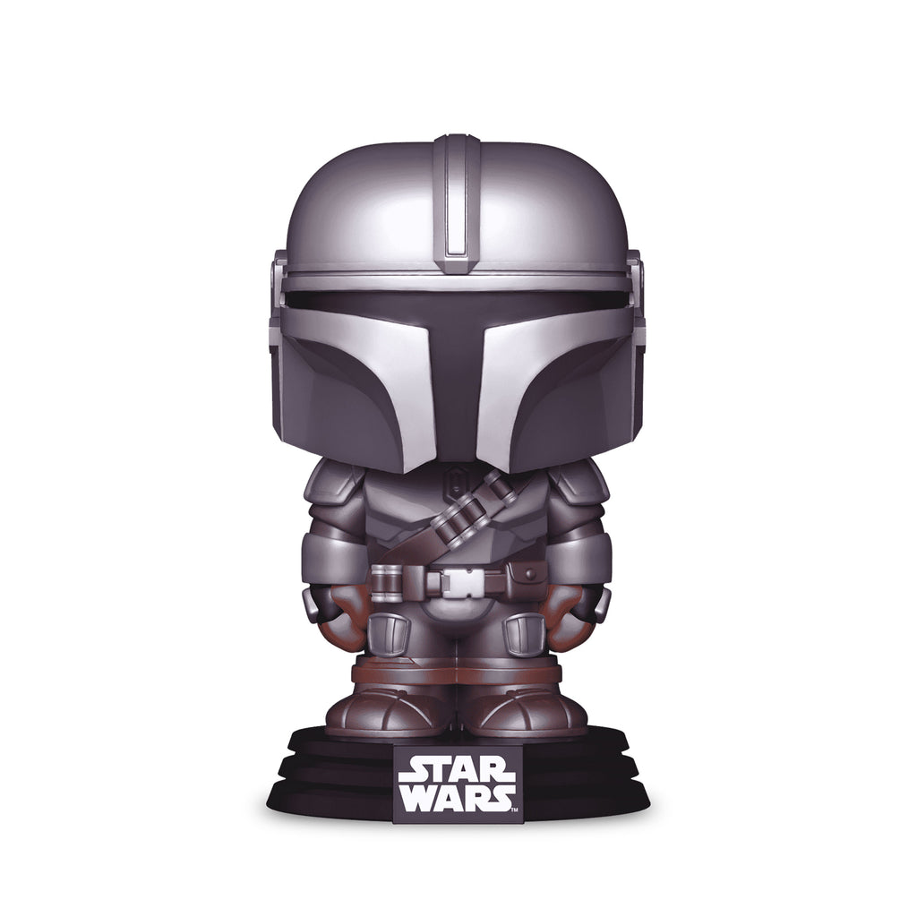 Produktbild Mando Holiday Funko Pop Vickande huvudfigur - Star Wars The Mandalorian