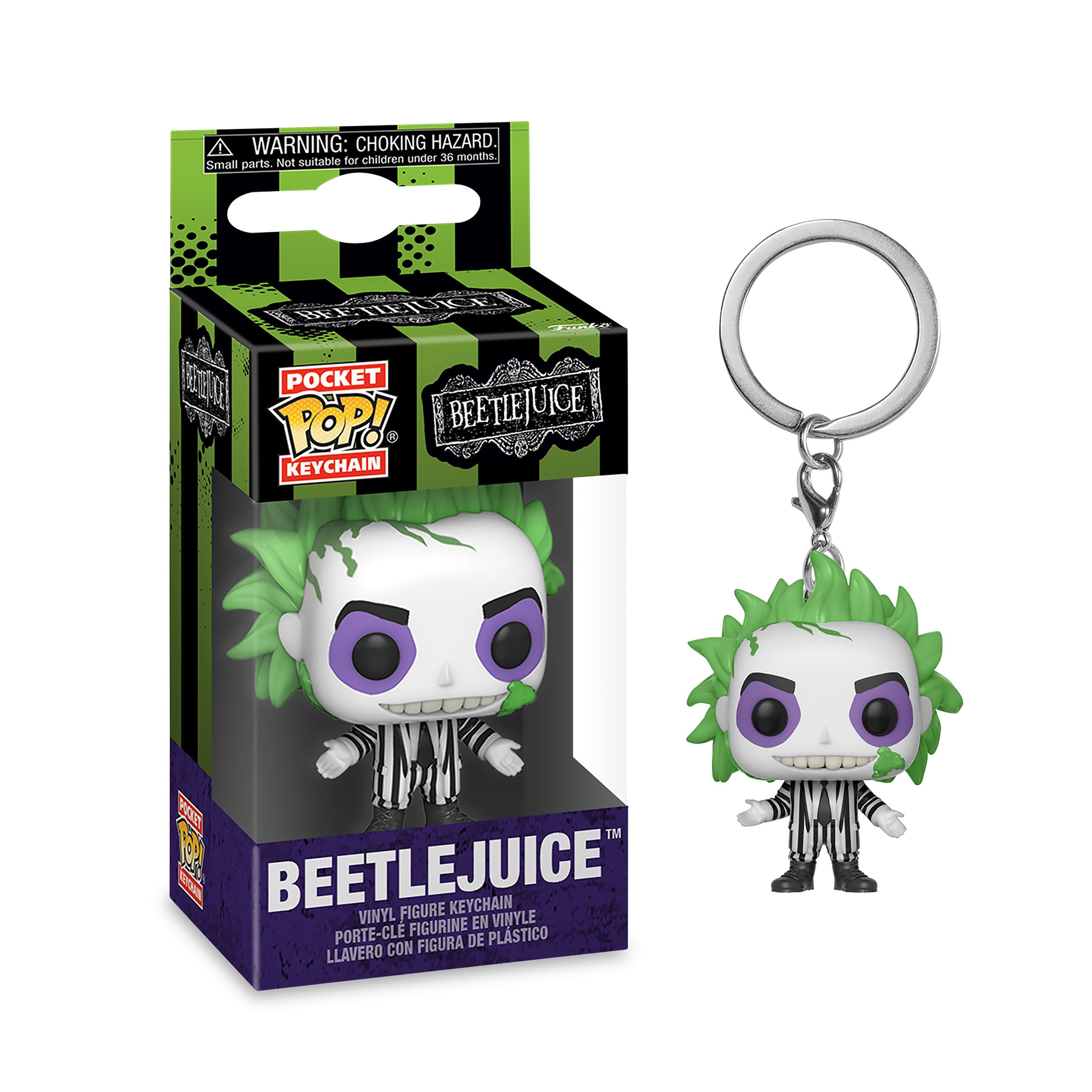 Produktbild Beetlejuice - Funko Pop Nyckelring