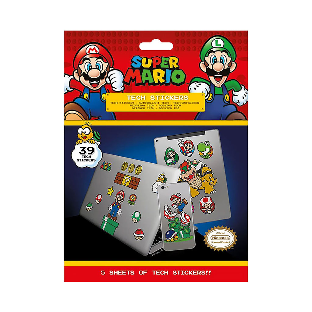 Produktbild Super Mario - Mushroom Kingdom Klistermärken