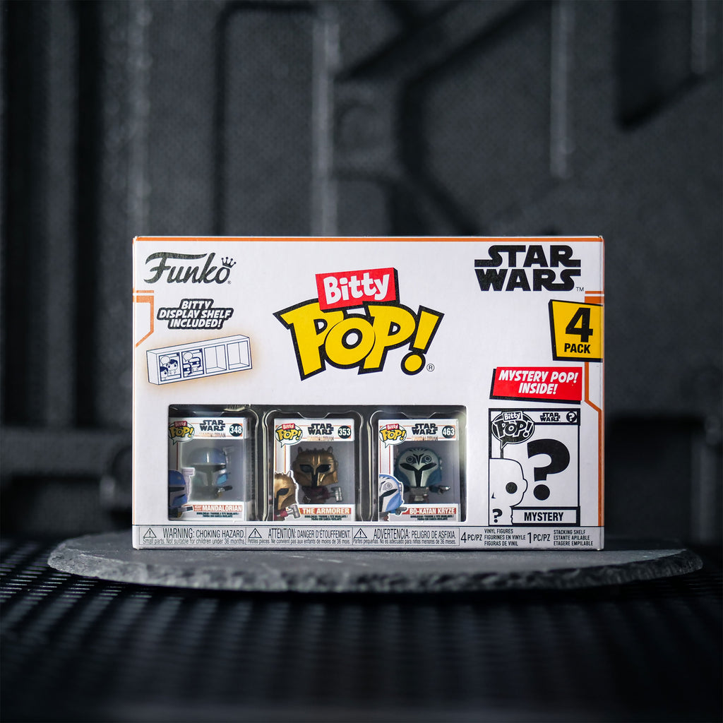 Produktbild Star Wars The Mandalorian - Funko Bitty Pop 4-pack figurer Serie 1