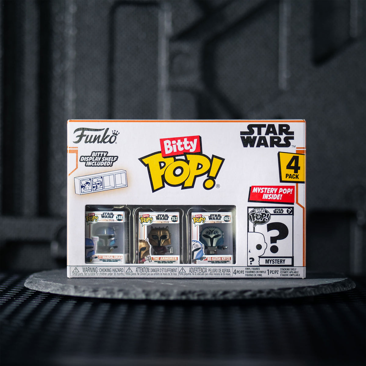 Produktbild Star Wars The Mandalorian - Funko Bitty Pop 4-pack figurer Serie 1