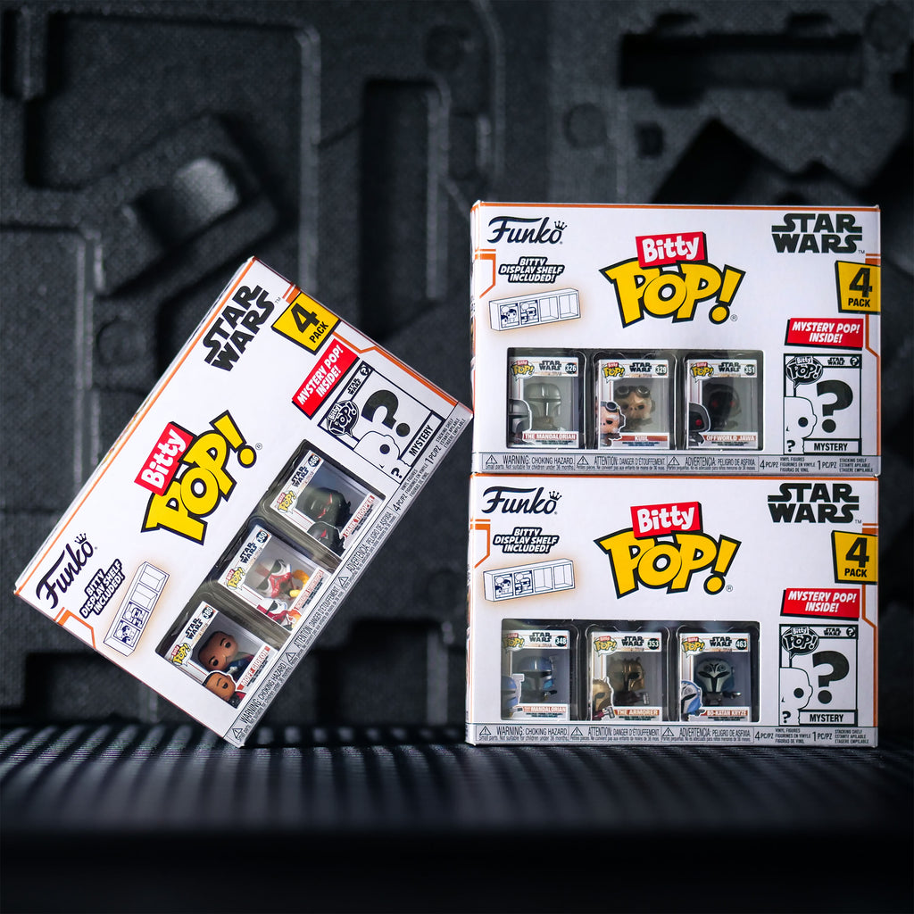 Produktbild Star Wars The Mandalorian - Funko Bitty Pop 4-pack figurer Serie 1