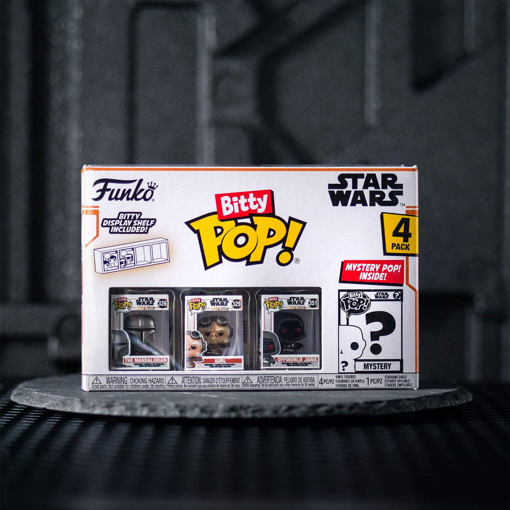 Produktbild Star Wars The Mandalorian - Funko Bitty Pop 4-figurers set Serie 2