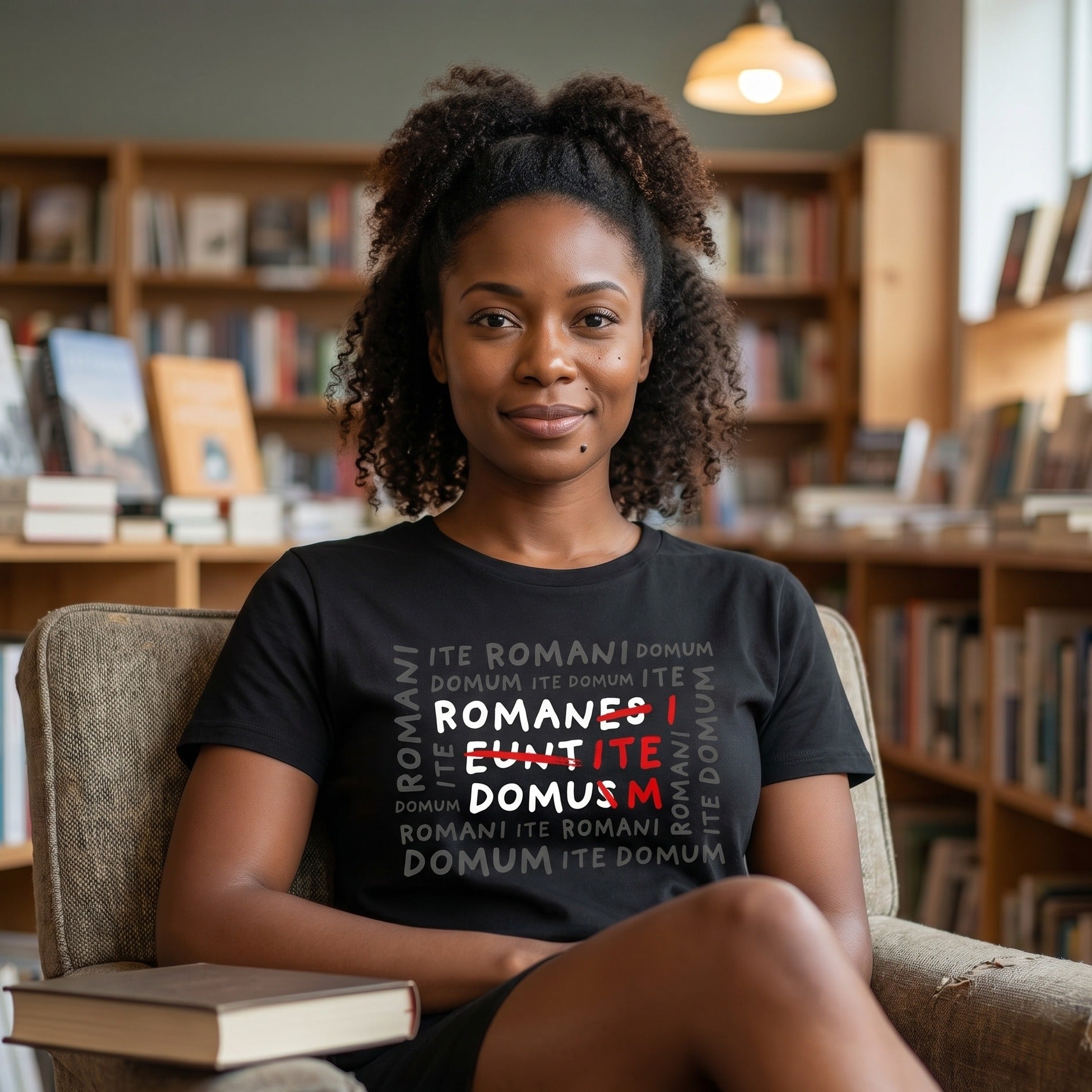 Produktbild Romani Ite Domum T-shirt för Monty Python-fans