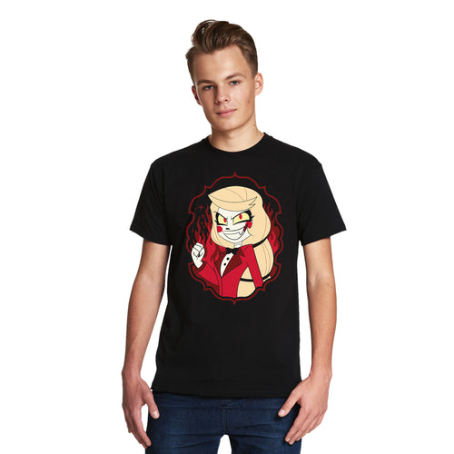 Produktbild Charlie Morningstar T-shirt för fans av Hazbin Hotel