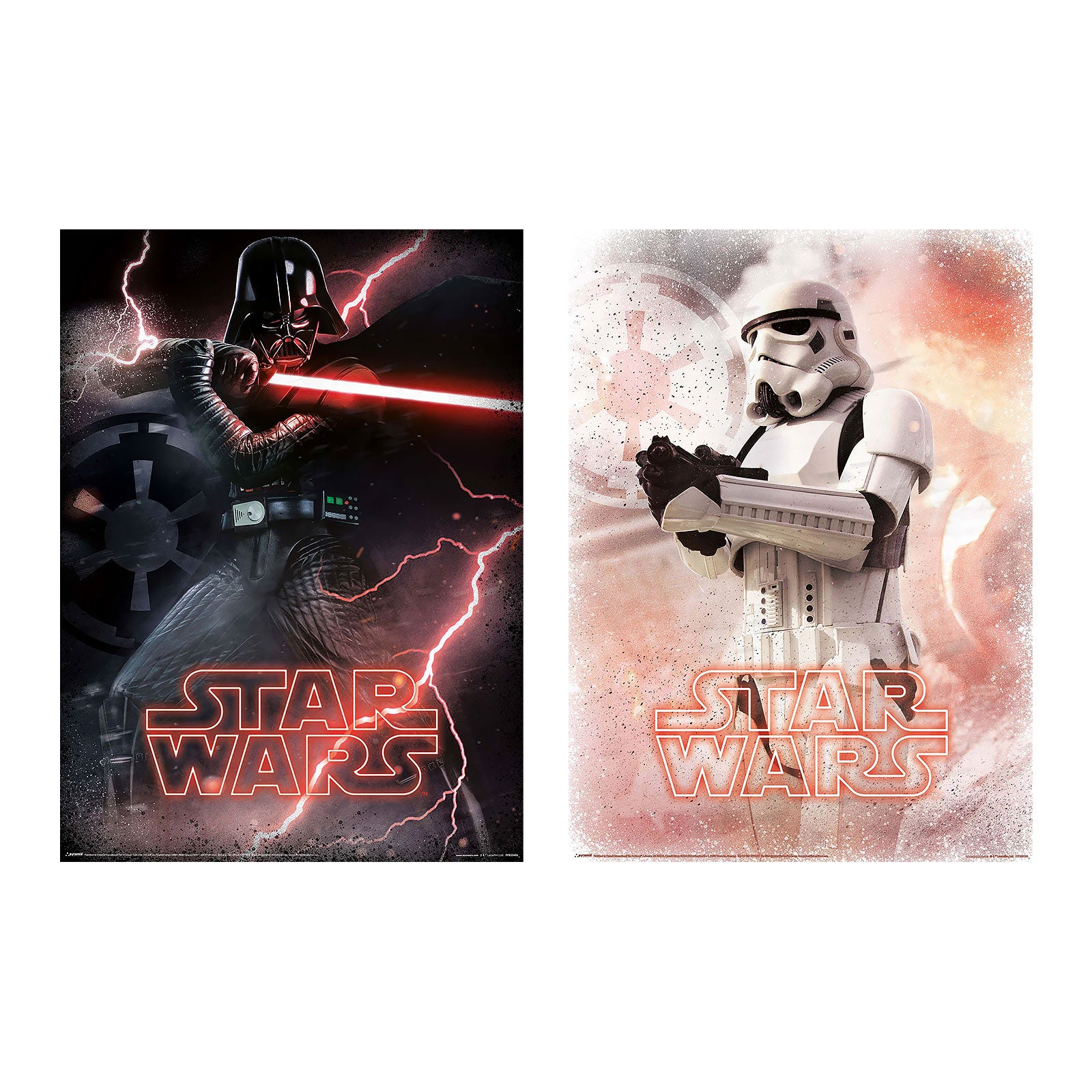 Produktbild Star Wars - Empire Poster 2-delat set