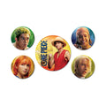 Produktbild One Piece - Live Action Straw Hat Crew Knappset (5-pack)