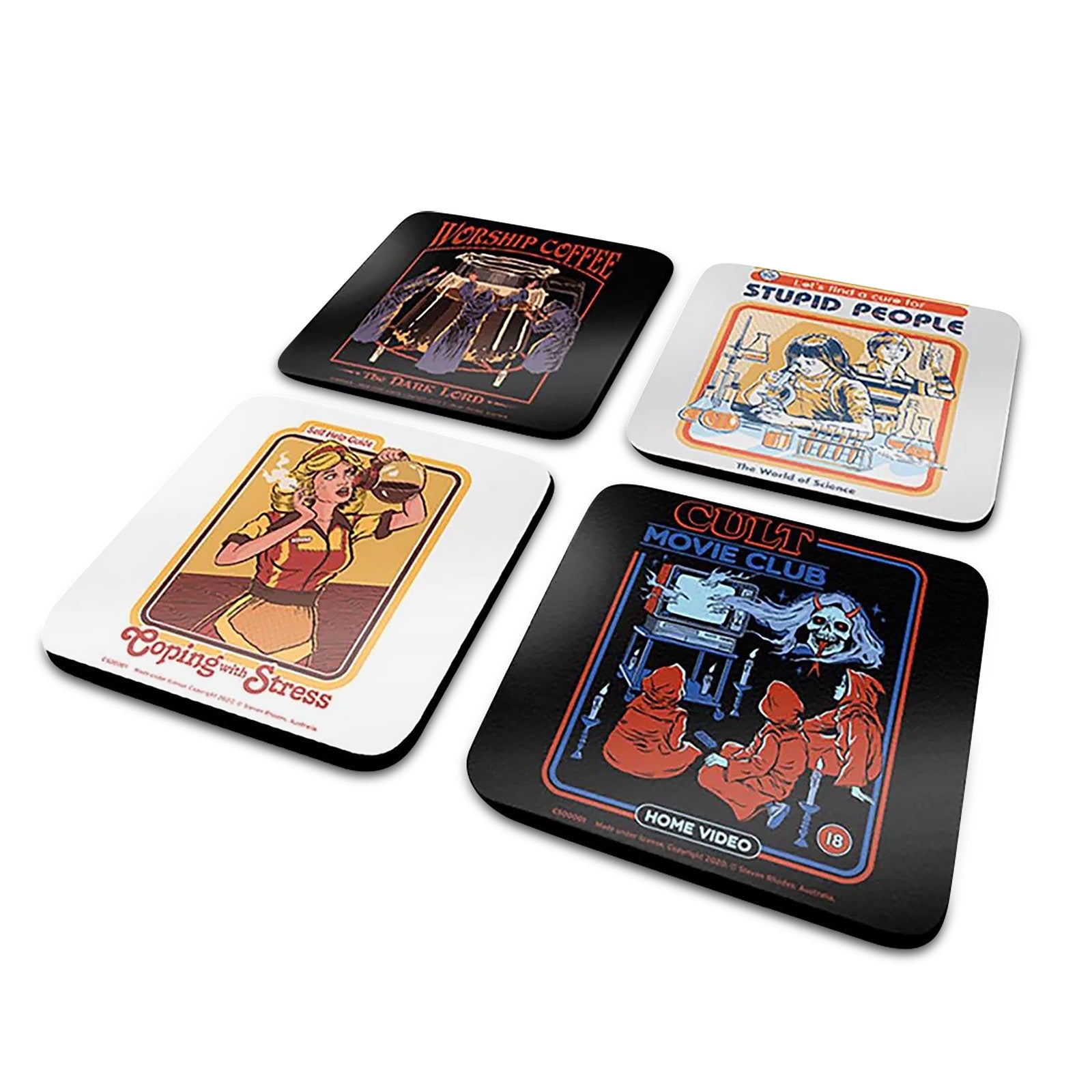Produktbild Steven Rhodes - 4-pack underlägg