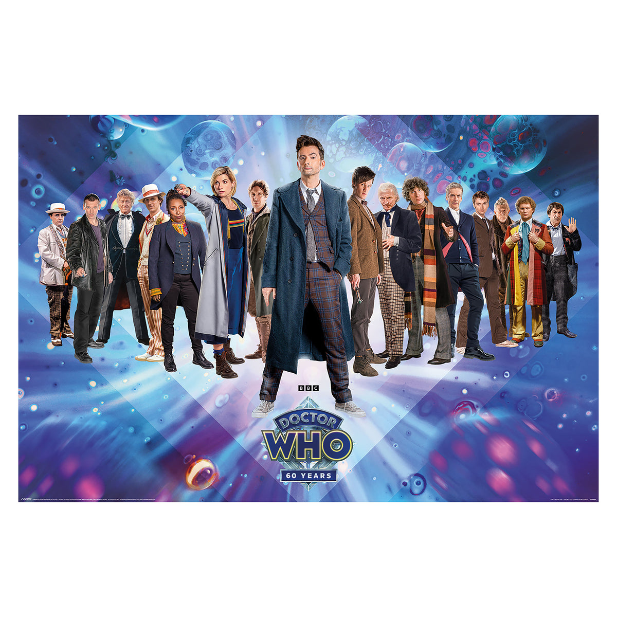 Produktbild Doctor Who - Grupp Maxi Poster