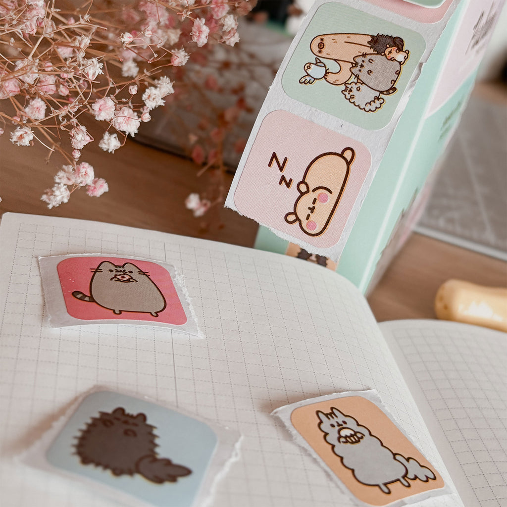 Produktbild Pusheen - Karaktärskollektion Klistermärkesrulle