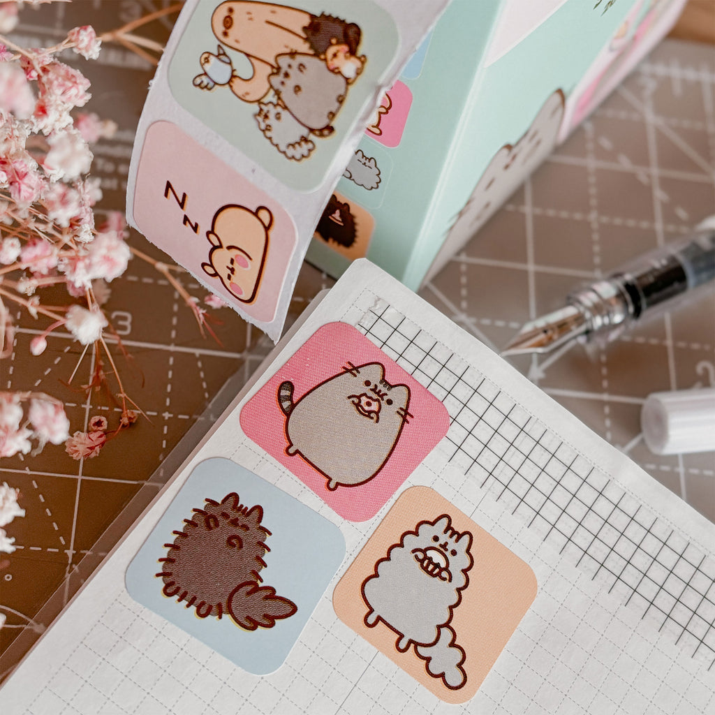 Produktbild Pusheen - Karaktärskollektion Klistermärkesrulle