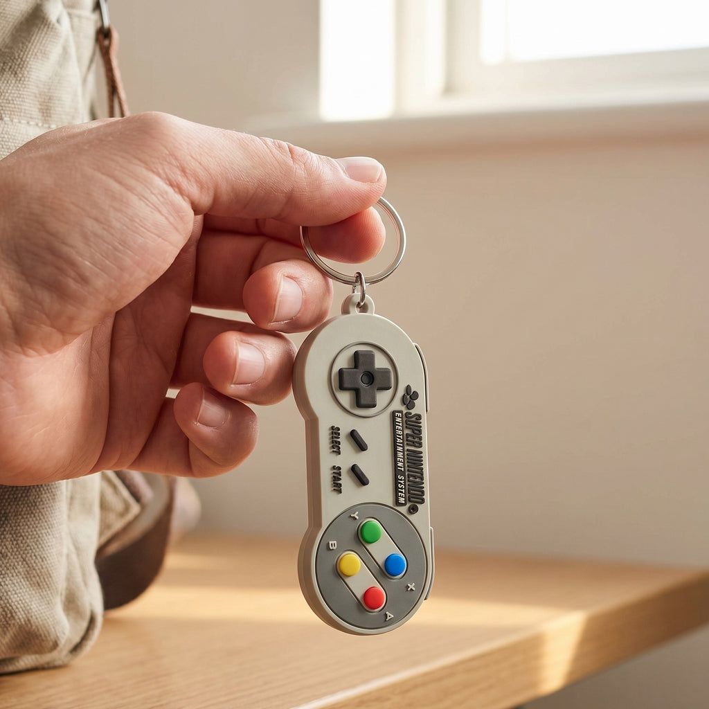 Produktbild Nintendo - SNES Controller Nyckelring
