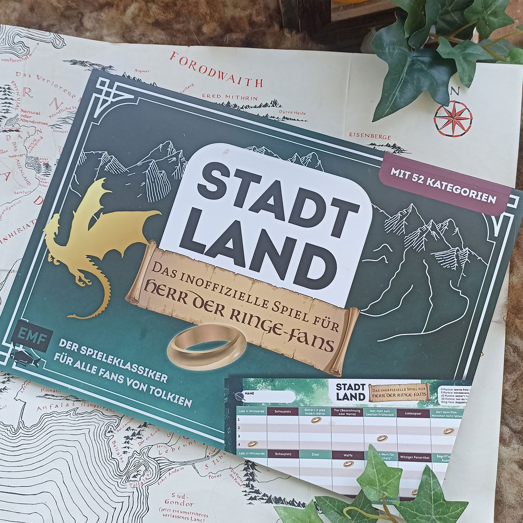 Produktbild Stad, Land - Det inofficiella spelet för Sagan om Ringen-fans