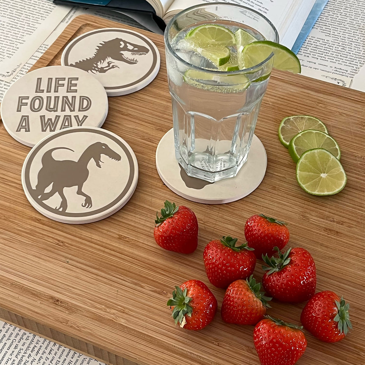 Produktbild Jurassic Park - Life Found A Way Underlägg 4-pack