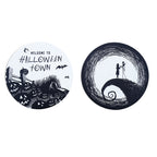 Produktbild Nightmare Before Christmas - Welcome To Halloween Town Glasunderlägg, 2-pack