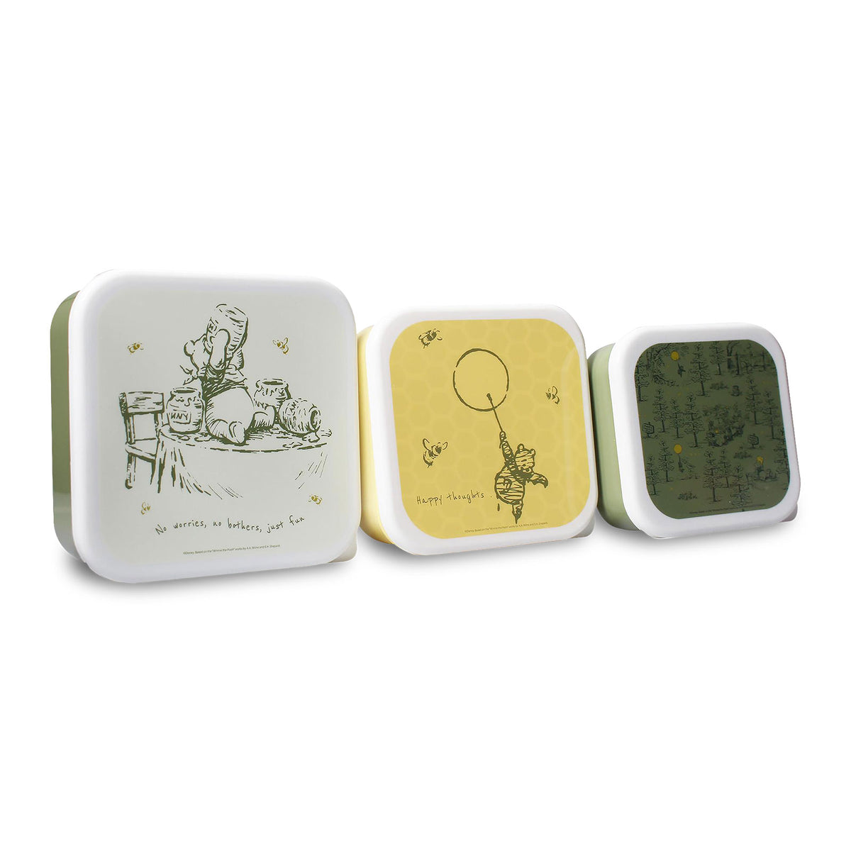 Produktbild Nalle Puh - Lunchlådor 3-pack