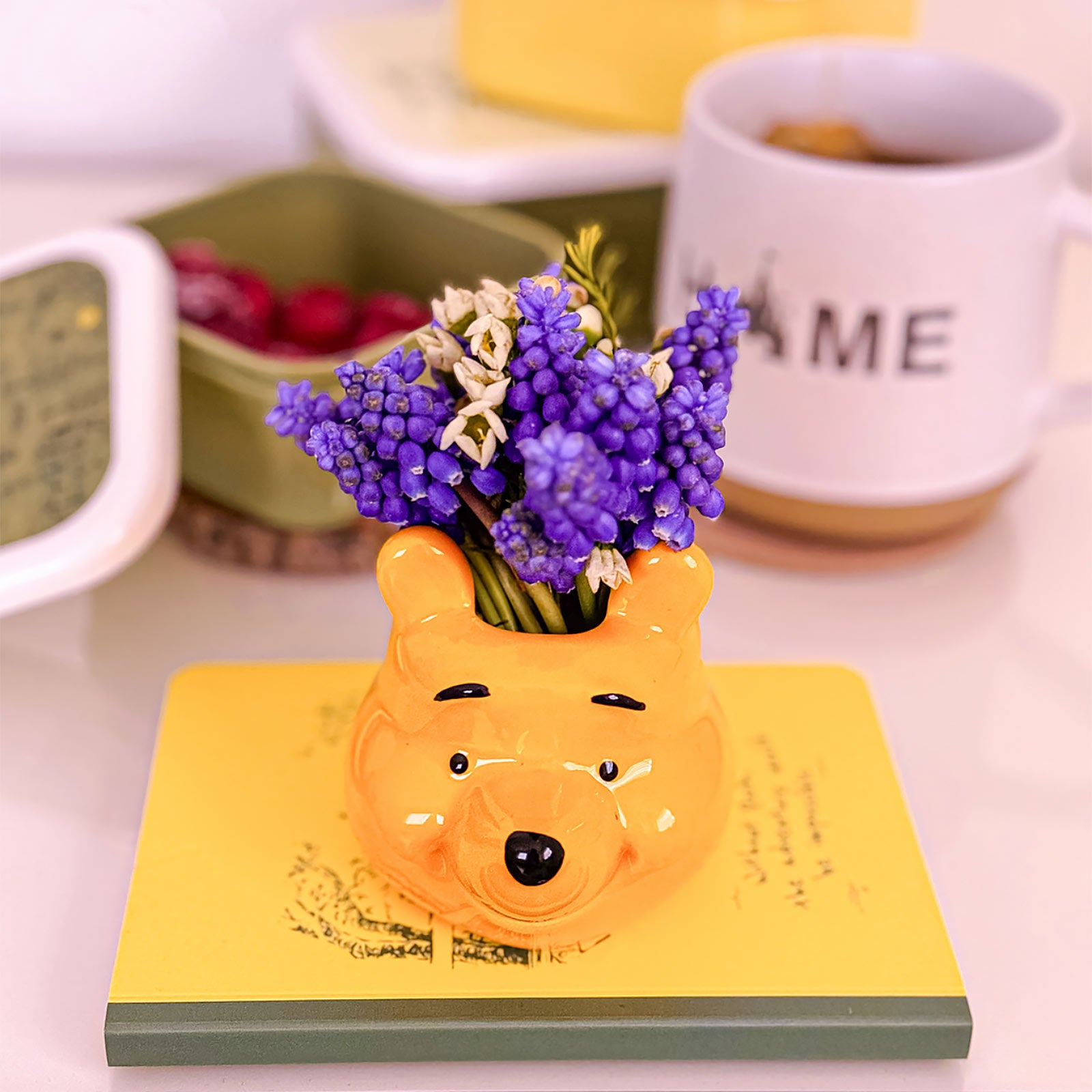 Produktbild Nalle Puh - Ansikte 3D Mini Blomkruka