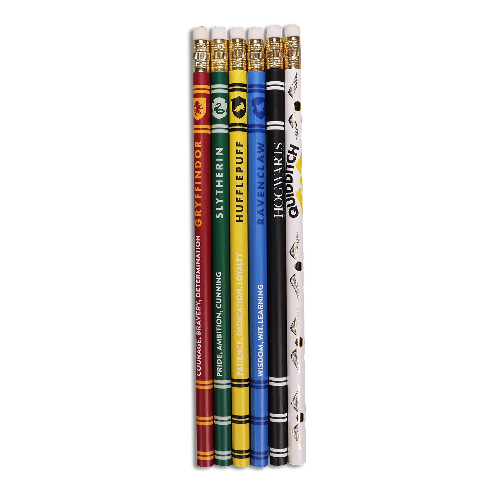 Produktbild Harry Potter - House Pride Pennset 6-pack