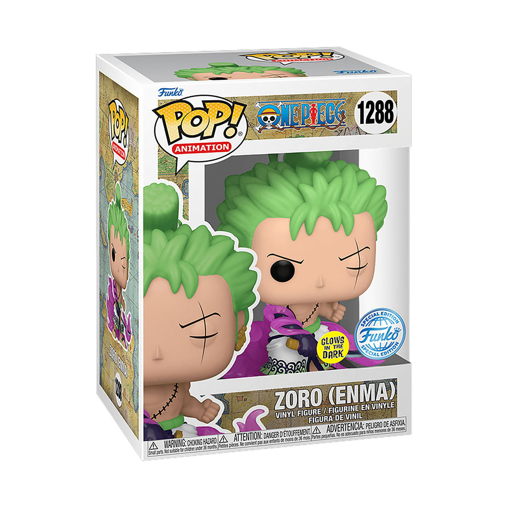 Produktbild One Piece - Zoro (Enma) Funko Pop Figur med Glow in the Dark-effekt