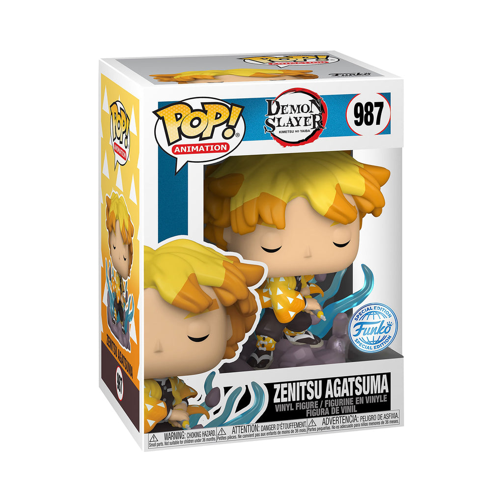 Produktbild Demon Slayer - Zenitsu Agatsuma Transformerande Funko Pop Figur