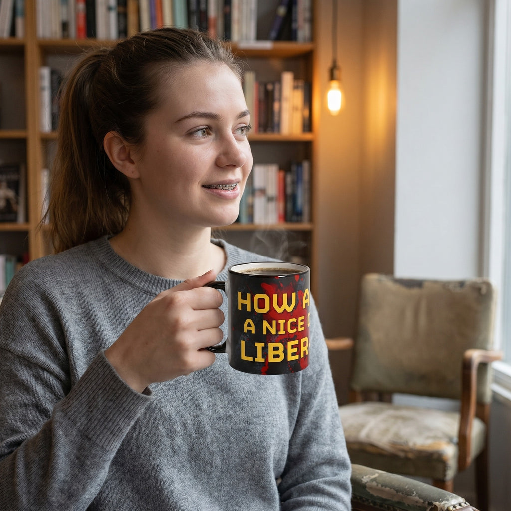 Produktbild Liber-Tea mugg för Helldivers-fans