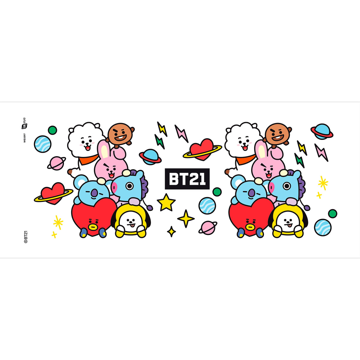 Produktbild BT21 Characters Mugg - Line Friends