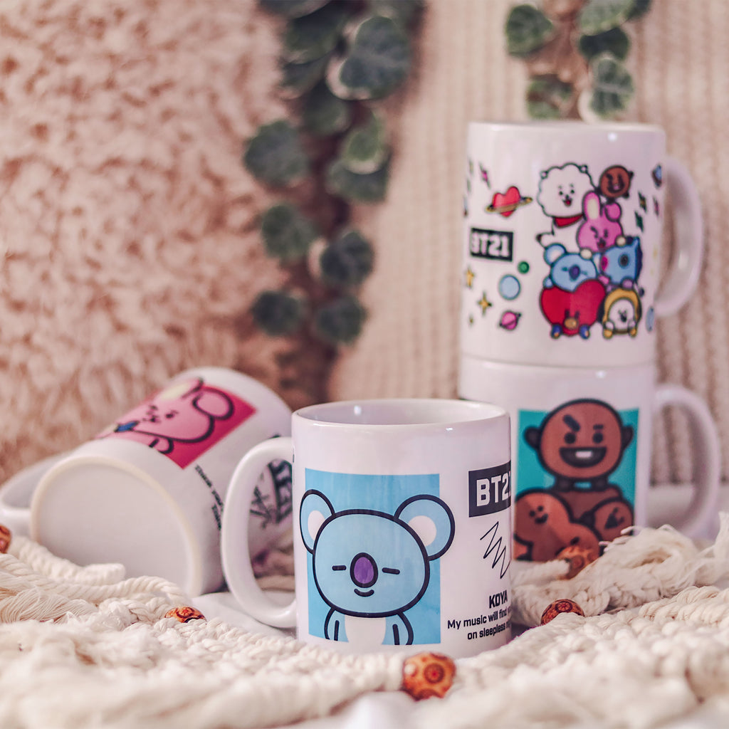 Produktbild BT21 Characters Mugg - Line Friends