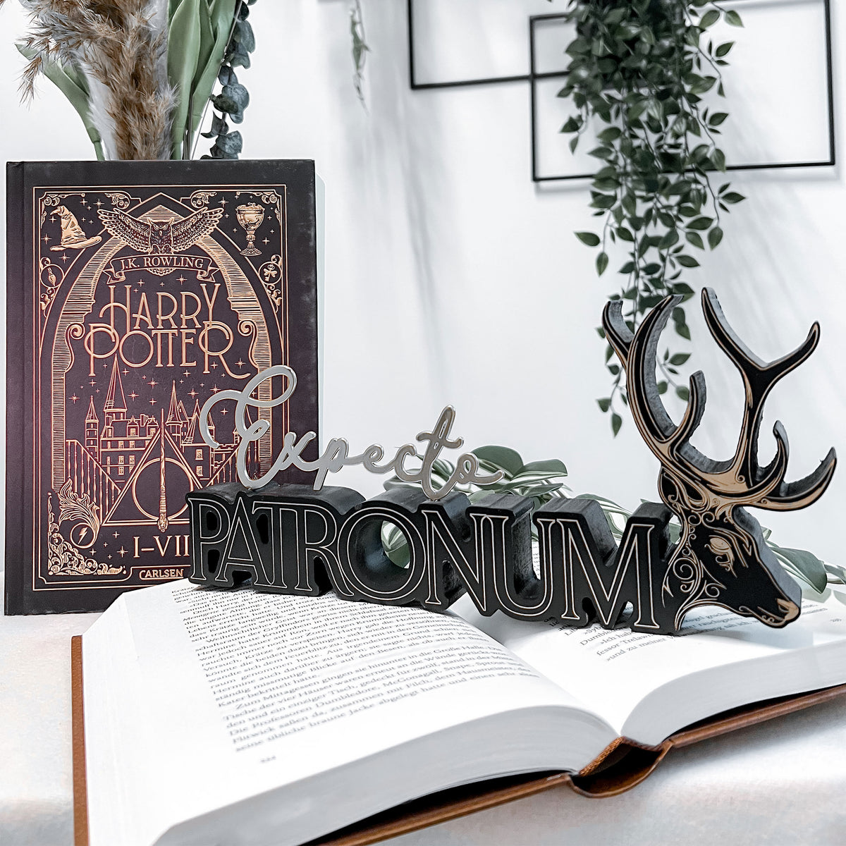 Produktbild Expecto Patronum träskylt - Harry Potter