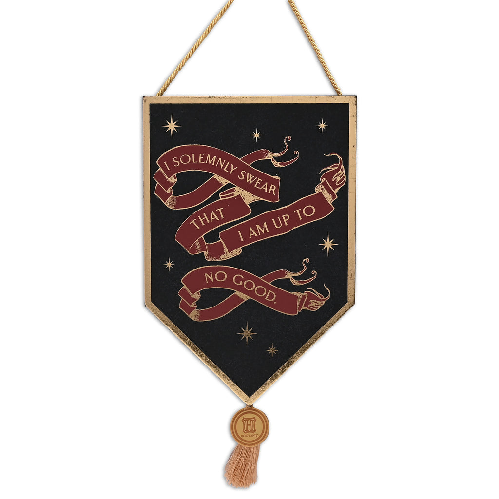 Produktbild Harry Potter - I Solemnly Swear Alumni Träväggtavla