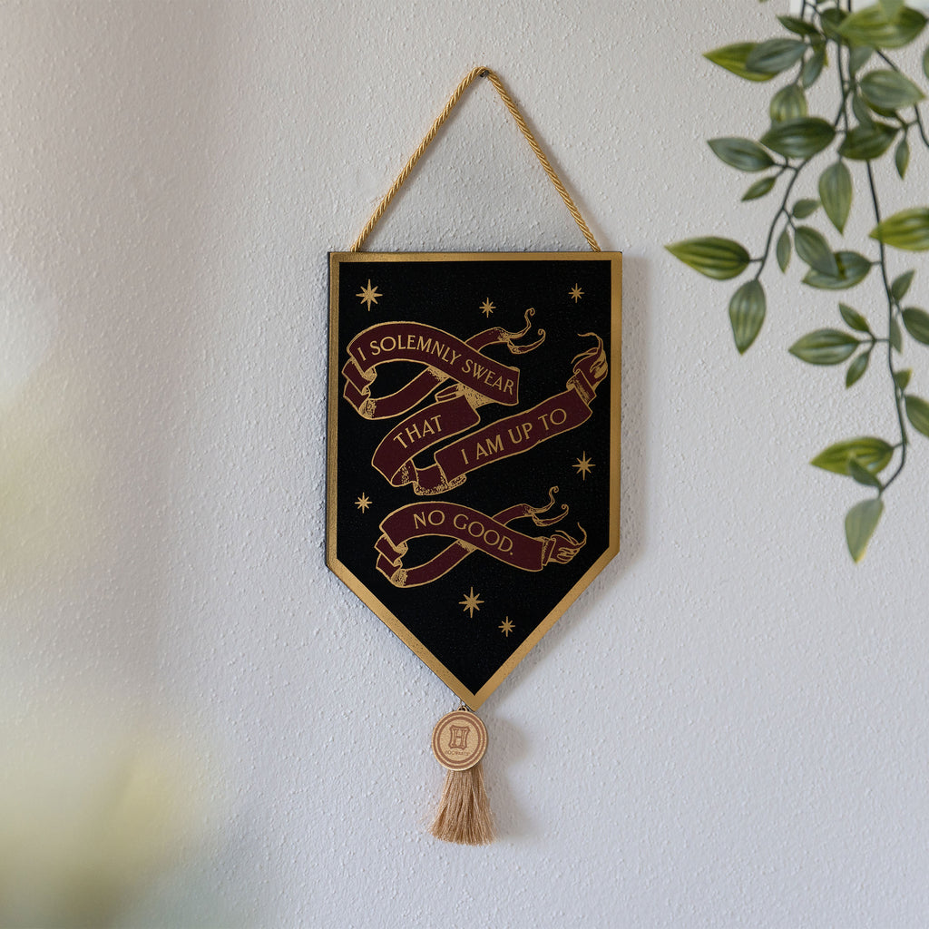 Produktbild Harry Potter - I Solemnly Swear Alumni Träväggtavla