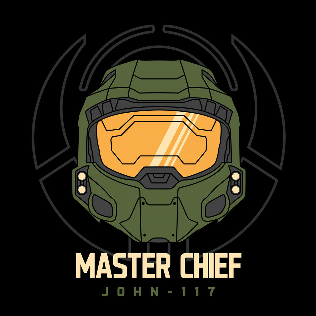 Produktbild Master Chief T-shirt för Halo-fans svart
