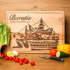 Produktbild One Piece - Baratie Skärbräda i bokträ