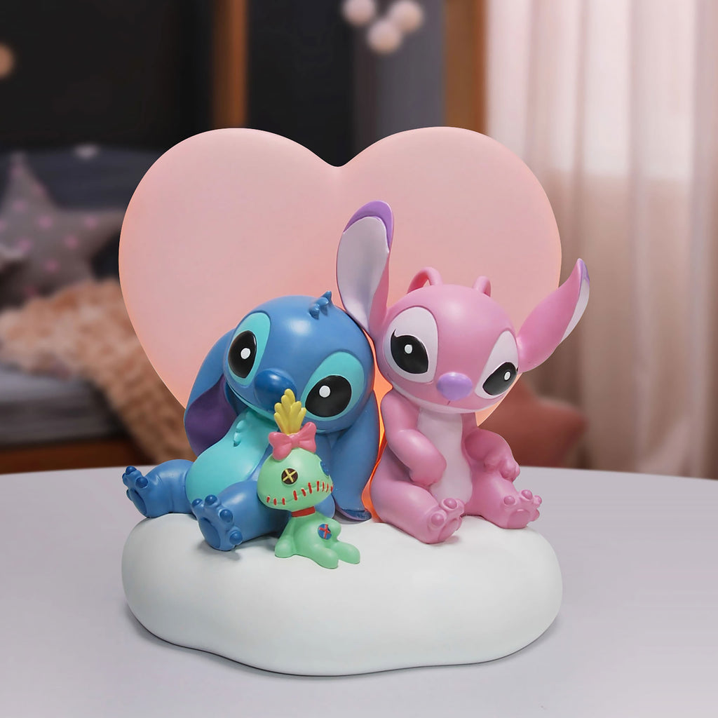 Produktbild Lilo & Stitch - Angel och Stitch med Schrulle nattlampa