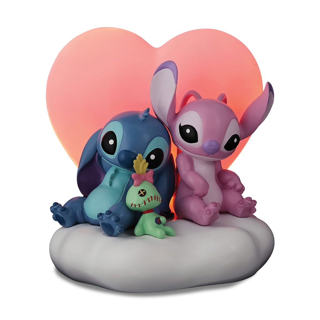 Produktbild Lilo & Stitch - Angel och Stitch med Schrulle nattlampa