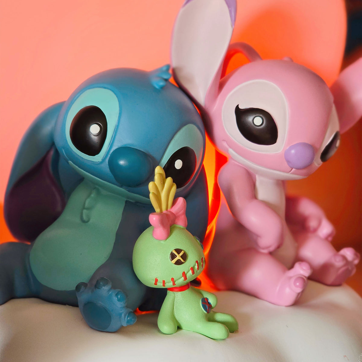 Produktbild Lilo & Stitch - Angel och Stitch med Schrulle nattlampa