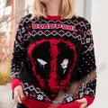 Produktbild Deadpool - Spray Stickad Tröja