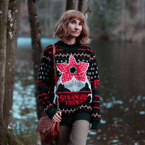 Produktbild Stranger Things - Demogorgon Stickad Tröja