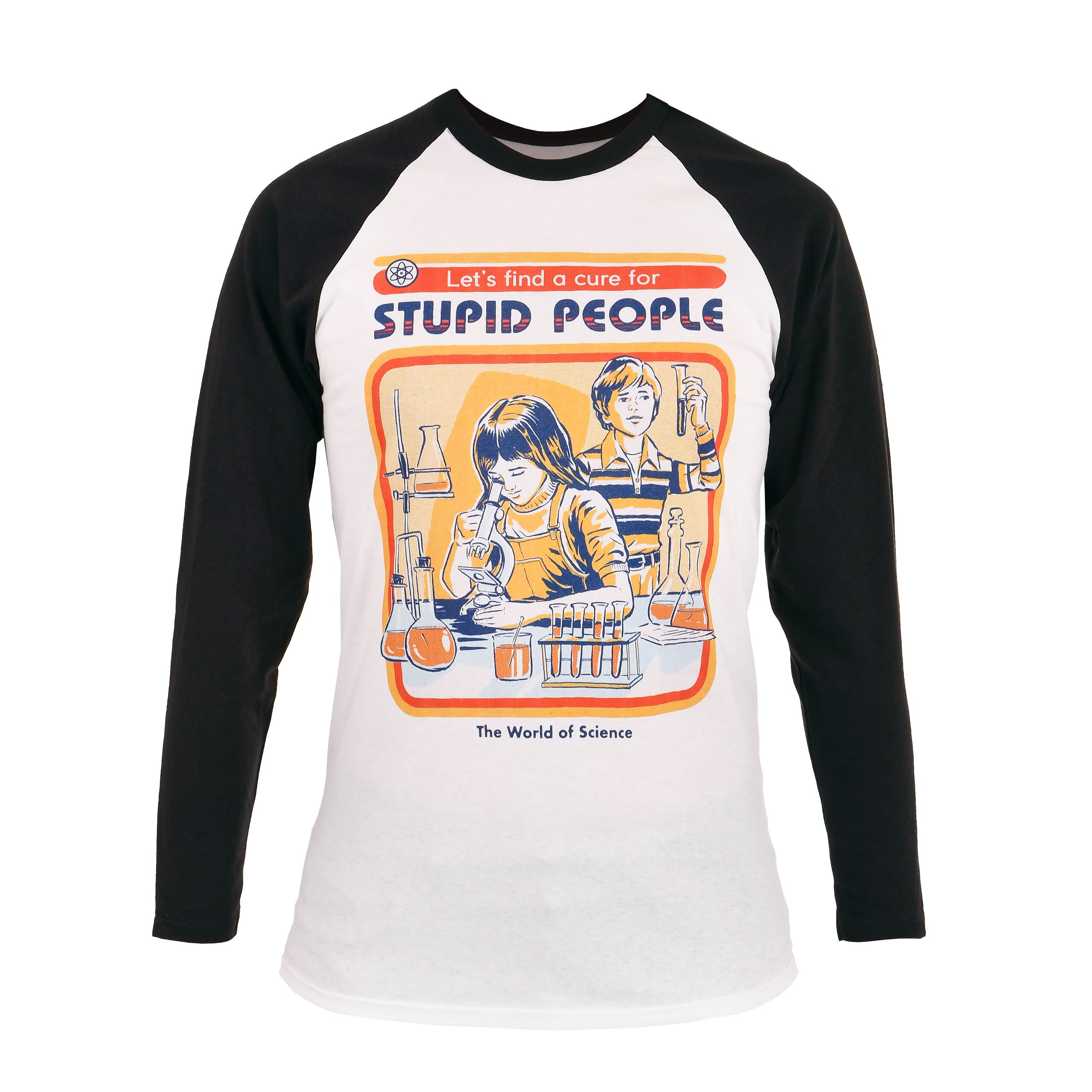 Produktbild Steven Rhodes - Låt Oss Hitta Ett Botemedel För Dumma Människor Longsleeve